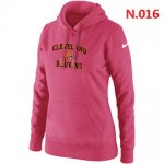 Cleveland Browns Women Nike Heart & Soul Pullover Hoodie Pink