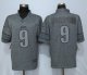 Men's NFL Detroit Lions #9 Matthew Stafford Nike Gray Stitched Gridiron Limited Jersey