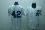 Baseball Jerseys new york yankees #42 rivera white(gms the boss)