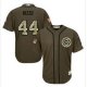 mlb majestic chicago cubs #44 anthony rizzo green salute to service jerseys