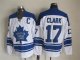 NHL Toronto Maple Leafs #17 Wendel Clark white Throwback Stitche