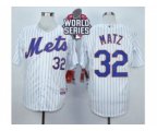 2015 World Series mlb jerseys new york mets #32 matz white(blue