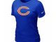 Women Chicago Bears Blue T-Shirts