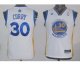 youth nba golden state warriors #30 curry white [revolution 30 s