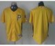 mlb pittsburgh pirates blank yellow jerseys [new P]