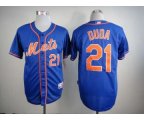 mlb jerseys new york mets #21 duda blue[number orange]