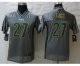 nike youth nfl green bay packers #27 lacy grey [Elite vapor]