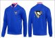 NHL jerseys Pittsburgh Penguins Zip Jackets Blue-1