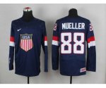 2014 world championship nhl jerseys USA #88 mueller blue [muelle