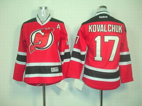 youth nhl jerseys new jersey devils #17 kovalchuk red cheap jers