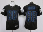 nike nfl new york giants #88 nicks black [nike impact limited]