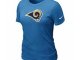 Women St.Louis Rams L.blue T-Shirts