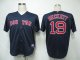 Baseball Jerseys boston red sox #19 beckett dk blue(2009 style)