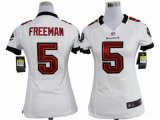 nike women nfl tampa bay buccaneers #5 freeman white jerseys