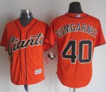 mlb jerseys san francisco giants #40 Bumgarner Orange Alternate