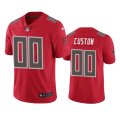Tampa Bay Buccaneers #00 Men's Red Custom Color Rush Limited Jersey