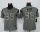 women nike houston texans #99 J.J. watt gray limited gridiron gray nfl jerseys