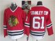 NHL Chicago Blackhawks #61 Stanley Cup Red 2015 Stanley Cup Cham