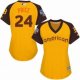 women's majestic boston red sox #24 david price authentic yellow 2016 all star american league bp cool base mlb jerseys
