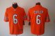 nike nfl chicago bears #6 cutler orange jerseys [nike limited]