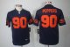 nike youth nfl chicago bears #90 peppers blue [nike limited oran