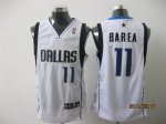 Basketball Jerseys dallas mavericks #11 barea white[blue number]