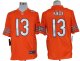 nike nfl chicago bears #13 knox orange jerseys [game]