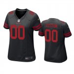 San Francisco 49ers Custom Black Game Jersey
