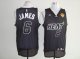 Basketball Jerseys miami heat #6 james black[full black]2011 fin