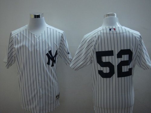 Baseball Jerseys new york yankees #52 sabathia white(2010)