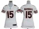 nike women nfl chicago bears #15 marshall white jerseys [marshal