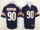nike nfl chicago bears #90 peppers blue jersey [game]