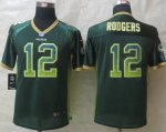 nike youth nfl green bay packers #12 aaron rodgers green [Elite