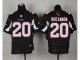 nike nfl arizona cardinals #20 deone bucannon black elite jersey