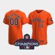 Custom Stitched Houston Astros Orange Alternate 2022 World Series Champions Jersey