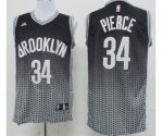 nba brooklyn nets #34 pierce black-grey jerseys [drift fashion]