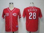Baseball Jerseys cincinnati reds #28 heisey red(cool base)