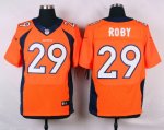 nike denver broncos #29 roby orange elite jerseys