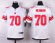 nike new york giants #70 richburg white elite jerseys