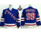 youth nhl new york rangers #99 gretzky blue [2014 stanley cup]