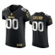 Carolina Panthers Custom Black 2020-21 Golden Edition Elite Jersey - Men's