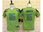 Youth Nike Seattle Seahawks #16 Tyler Lockett Green jerseys