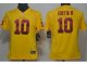 nike women nfl washington redskins #10 griffiniii yellow jerseys