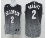 nba brooklyn nets #2 garnett black-grey jerseys [drift fashion]