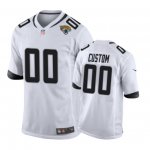 Jacksonville Jaguars #00 Custom White Nike Game Jersey - Men's