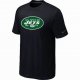 New York Jets sideline legend authentic logo dri-fit T-shirt bla