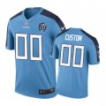 Tennessee Titans #00 Custom Nike color rush Light Blue Jersey