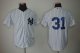 mlb new york yankees #31 ichiro suzuki white jerseys