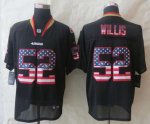 nike nfl san francisco 49ers #52 patrick willis black [Elite USA