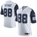 nike nfl dallas cowboys #88 dez bryant white rush limited jerseys